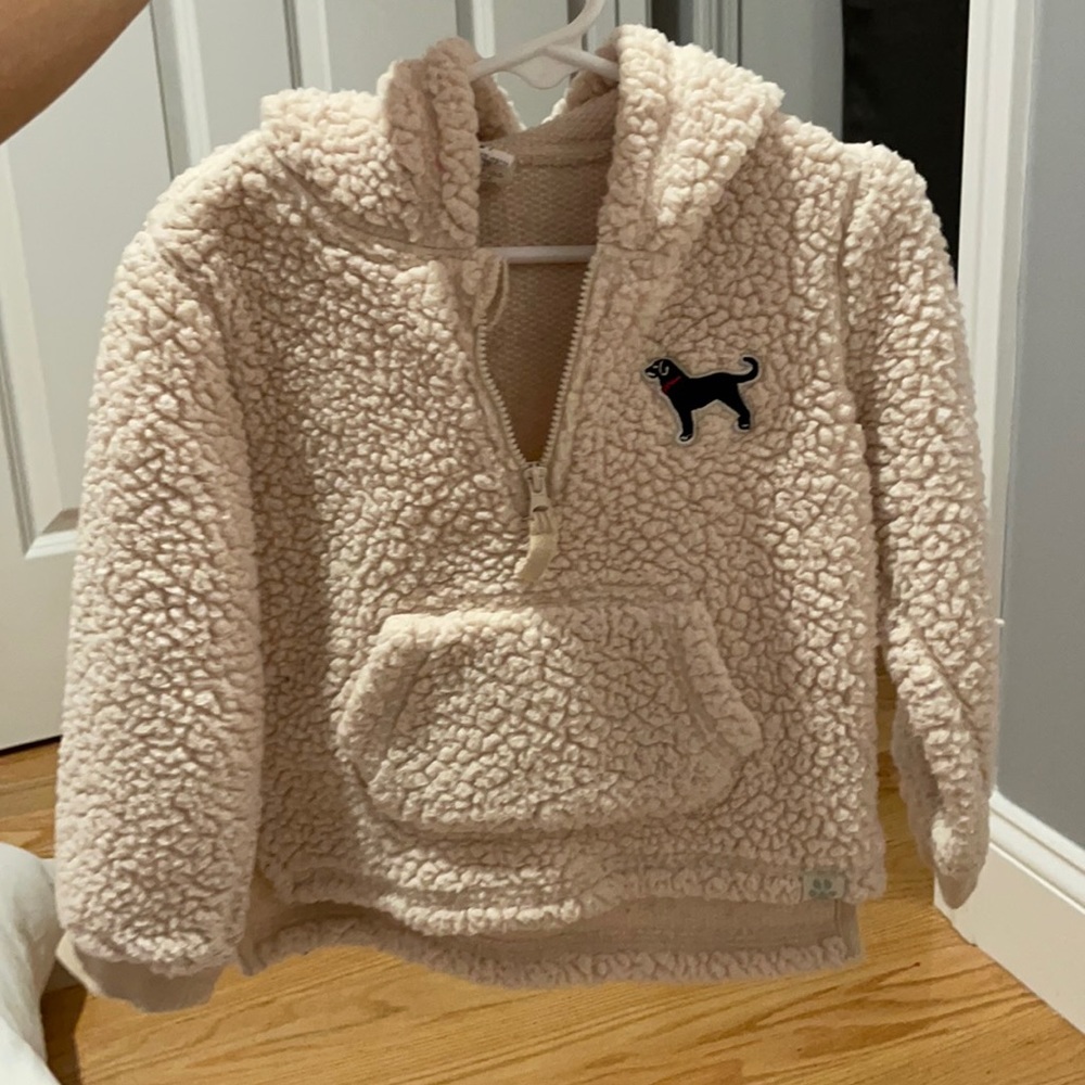 Black Dog Toddler Girl Sweater